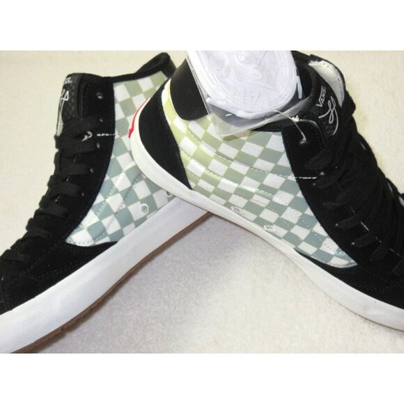 Vans Men's The Lizzie Checkerboard Black Multi Lizzie Armanto shoes Sizes NIB - Picture 5 of 6